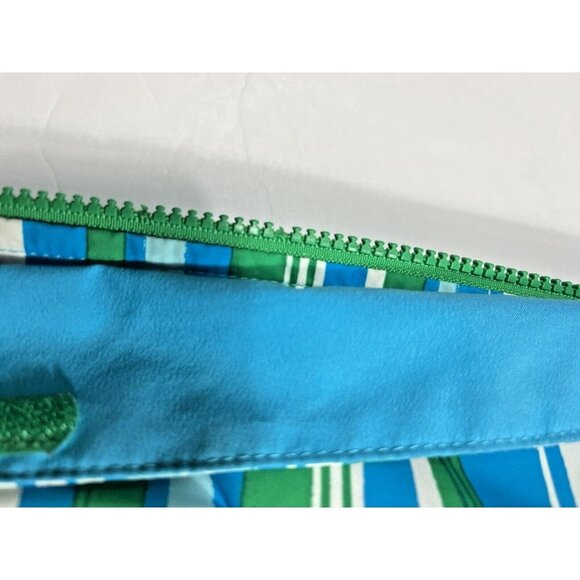 The North Face Jacket Girl Large 14/16 Green Blue Hooded Jacket Parka Winter Ski - Picture 9 of 15